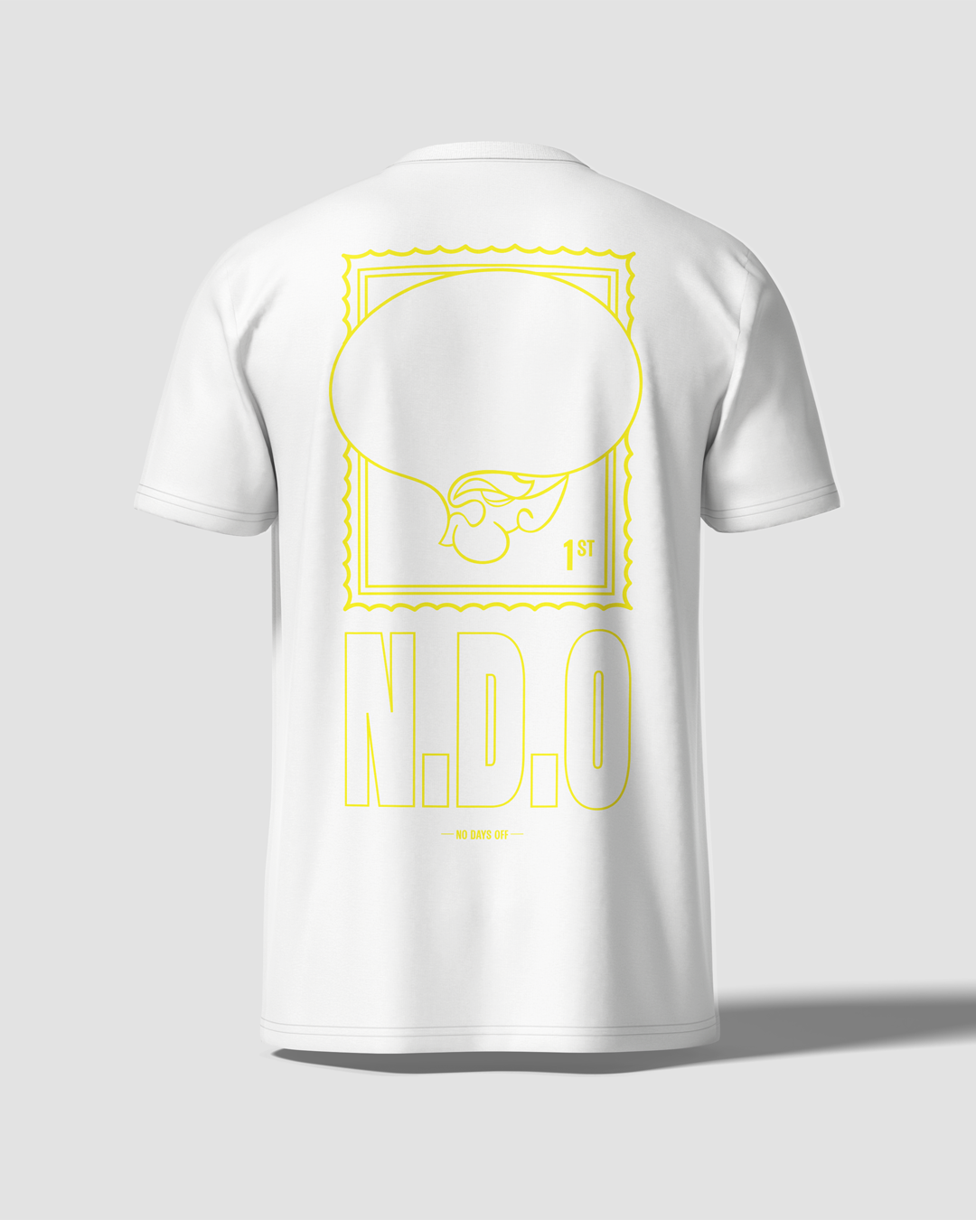 Neon Yellow Stamp