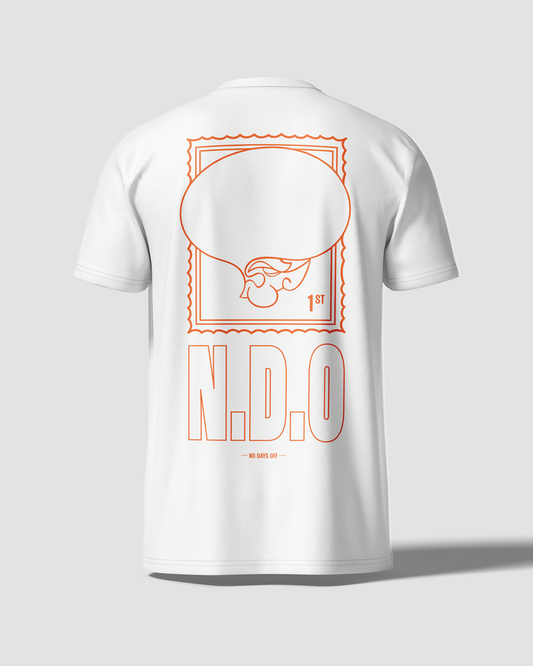 Neon Orange Stamp