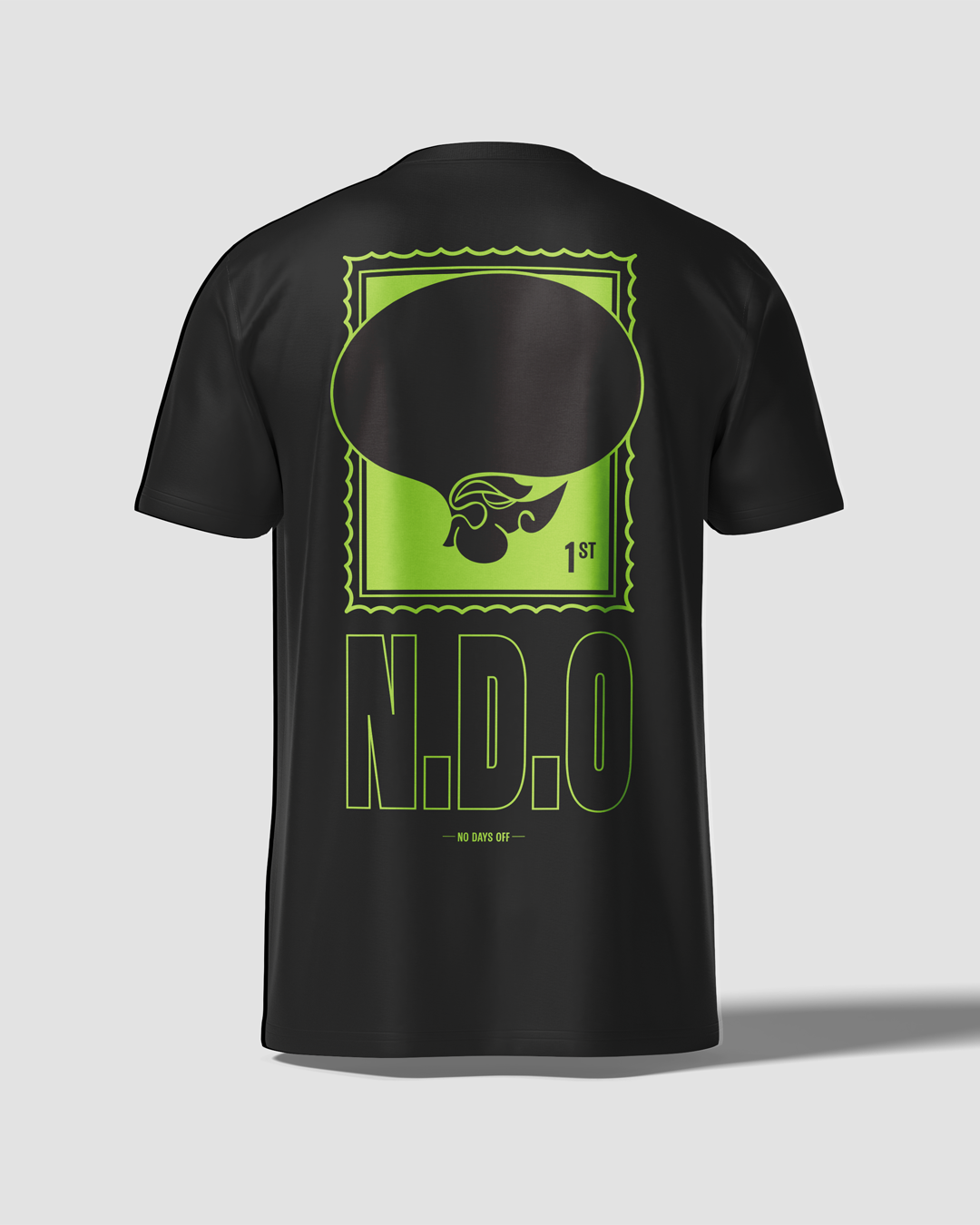 Neon Green Stamp